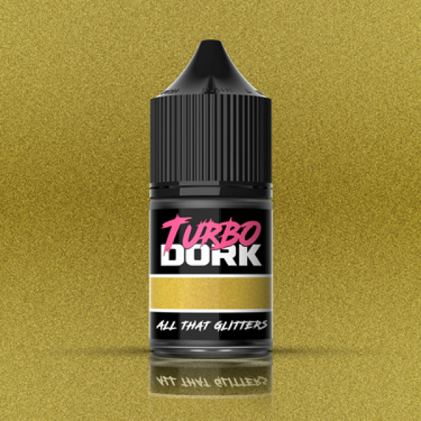 Turbo Dork Paints: Metallics Acrylic Paint - All That Glitters (22ml)