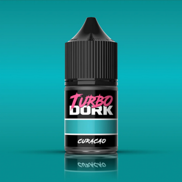 Turbo Dork Paints: Metallics Acrylic Paint - Curacao (22ml)