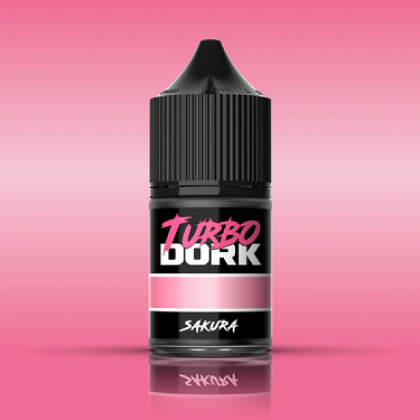 Turbo Dork Paints: Metallics Acrylic Paint - Sakura (22ml)