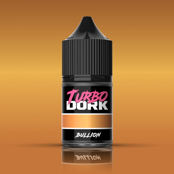 Turbo Dork Paints: Bullion Metallic Acrylic Paint 22ml Bottle