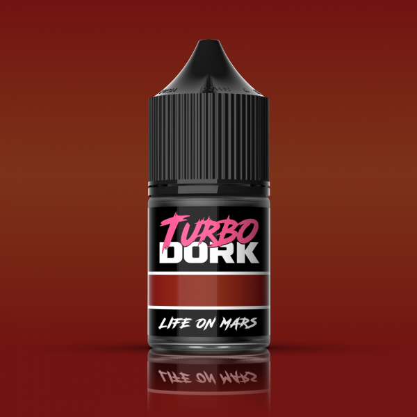 Turbo Dork Paints: Life On Mars Metallic Acrylic Paint 22ml Bottle