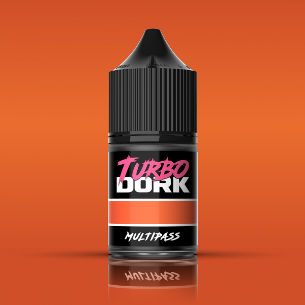 Turbo Dork Paints: Multi Pass Metallic Acrylic Paint 22ml Bottle