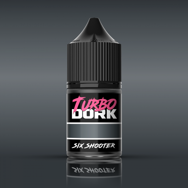 Turbo Dork Paints: Six Shooter Metallic Acrylic Paint 22ml Bottle