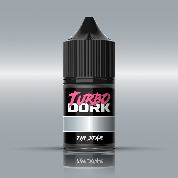 Turbo Dork Paints: Tin Star Metallic Acrylic Paint 22ml Bottle