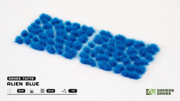 Alien Tufts- Blue 6mm- Wild