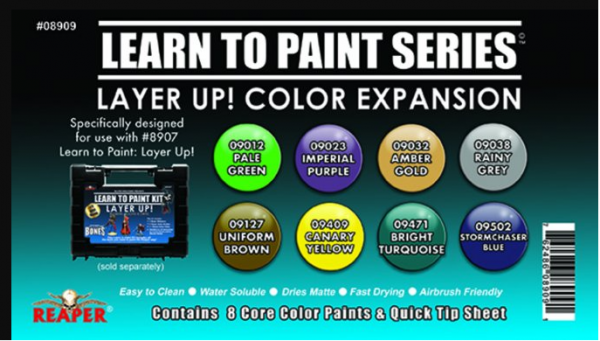 Reaper Learn to Paint Series: Layer Up! Color Expansion