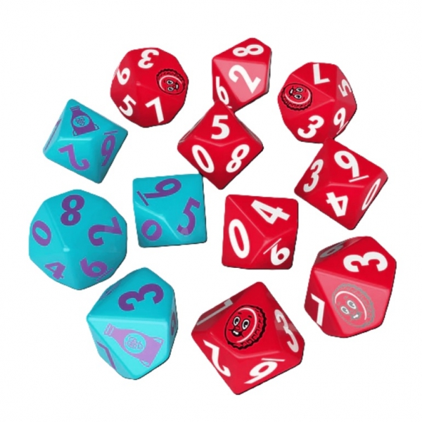 Fallout Factions: Dice Sets - Nuka-Cola