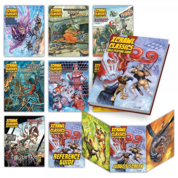 XCC RPG: Xcrawl Classics Complete Collection