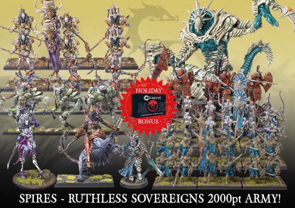 Conquest: Spires Ruthless Sovereigns 2000pt Army