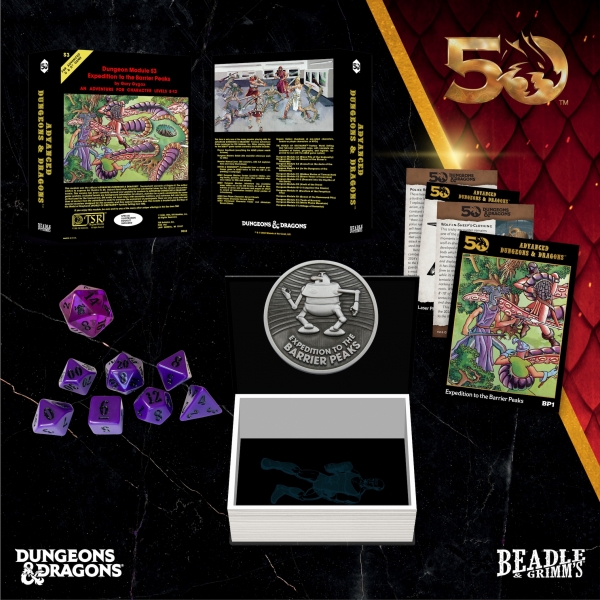 D&D Classic Module Dice Set: Journey to the Barrier Peaks