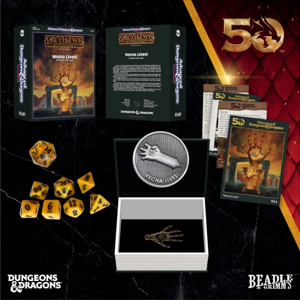 D&D Classic Module Dice Set: Vecna Lives
