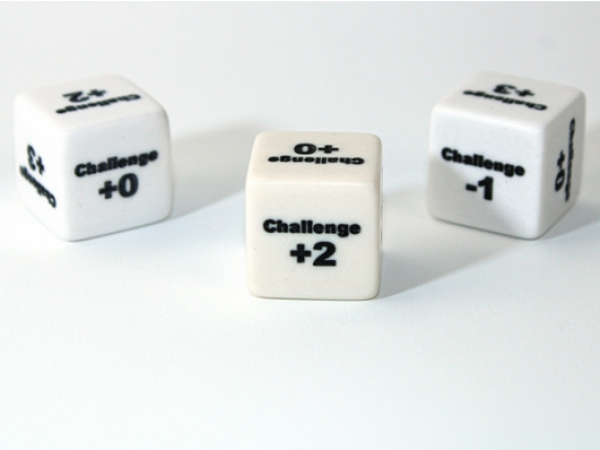 Chessex: Challenge rating d6