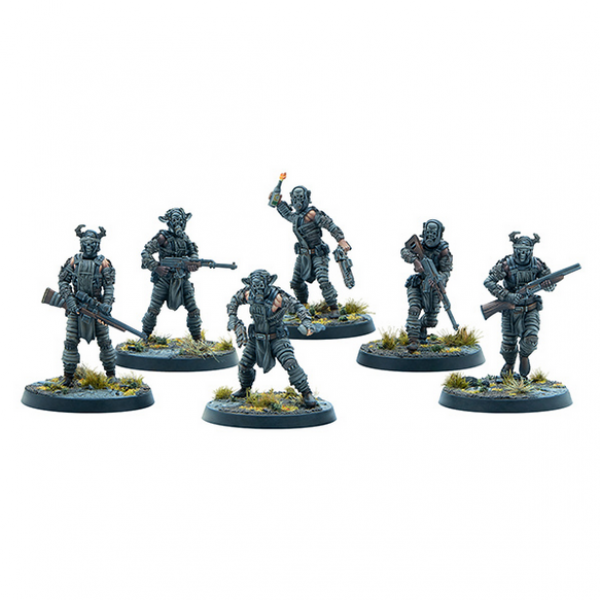 Fallout: Miniatures- Cult of the Mothman: Followers