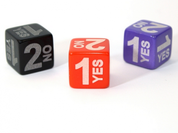 Chessex: d2 Yes/No