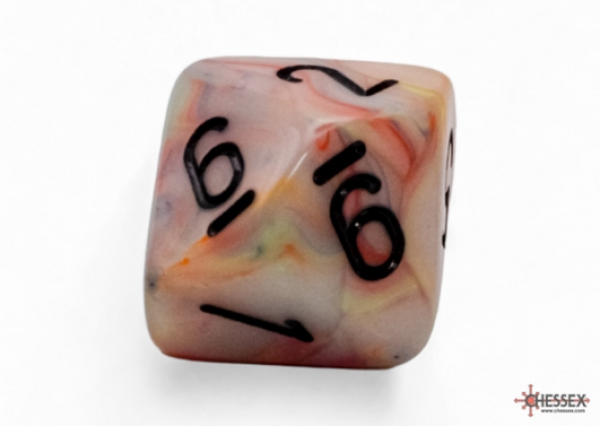 Chessex: Festive Mega-hedral Circus/black d10 (1)