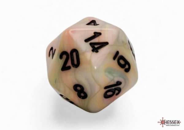 Chessex: Festive Mega-hedral Circus/black d20 (1)