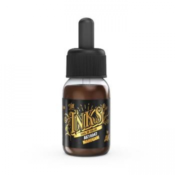 AK Interactive The INKS Mahogani 30ml