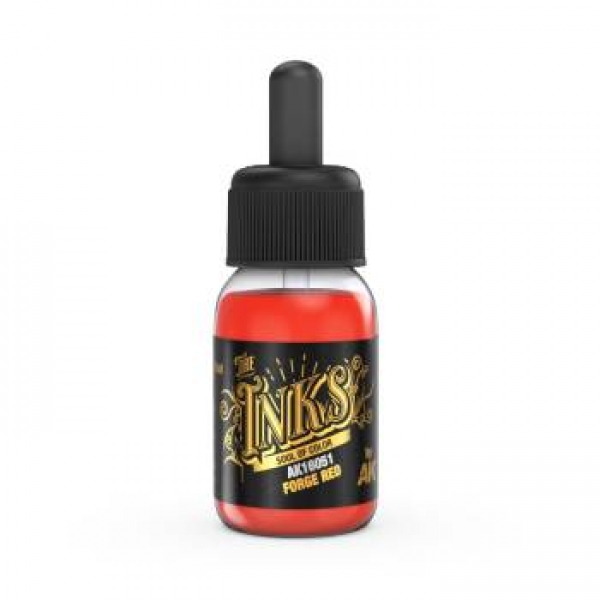 AK Interactive The INKS Forge Red 30ml