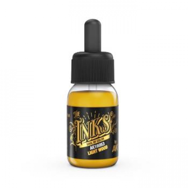 AK Interactive The INKS Light Wood 30ml