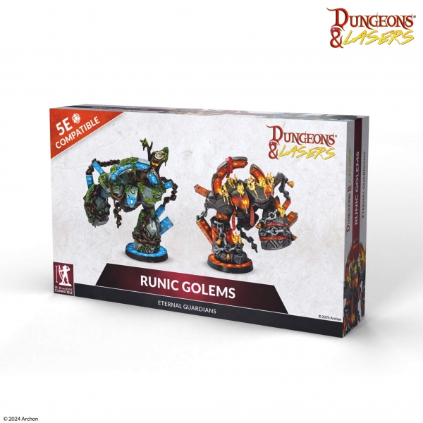 Dungeons & Lasers: Runic Golems Eternal Guardians