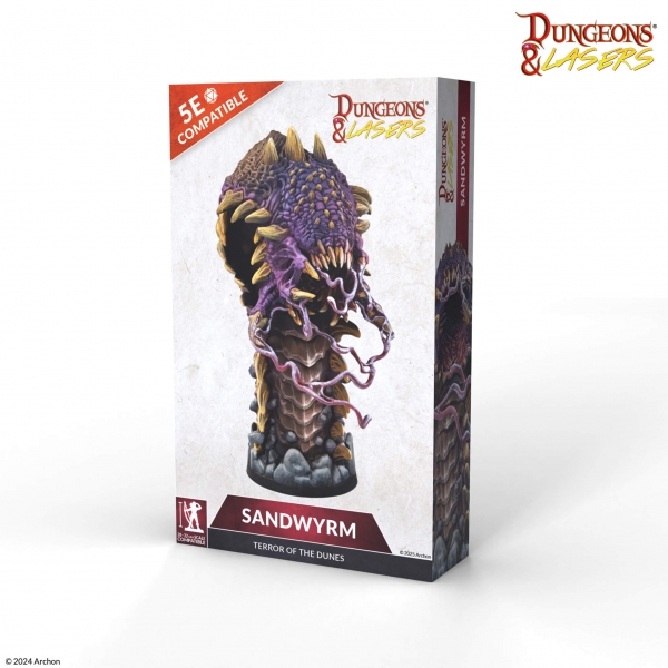 Dungeons & Lasers: Sandwyrm Terror Of The Dunes