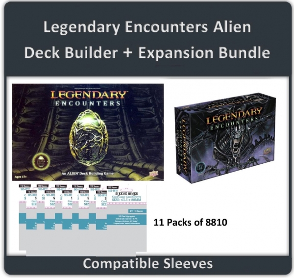 ''Legendary Encounters: Alien Deck Building Game + Expansion'' Compatible Bundle (8810 X 12)