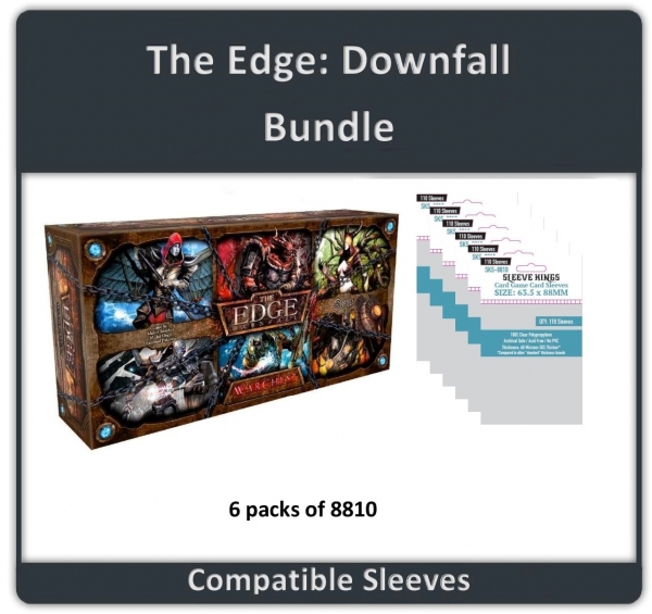 ''The Edge Downfall'' Compatible Sleeve Bundle (8810 X  6)