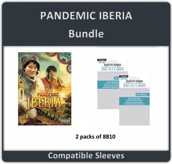 ''DC Deckbuilding Games'' Compatible Sleeve Bundle (8810 X 2 + 8828 X 1) -Each 200 card set ''Pandem