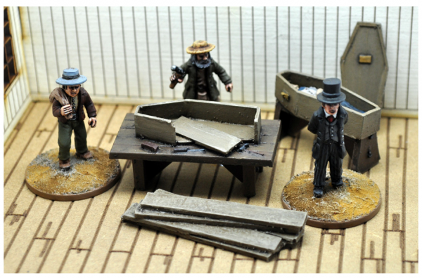 Dead Mans Hand: DEAD MAN'S HAND Civilian Undertaker's Civilian Set Pack