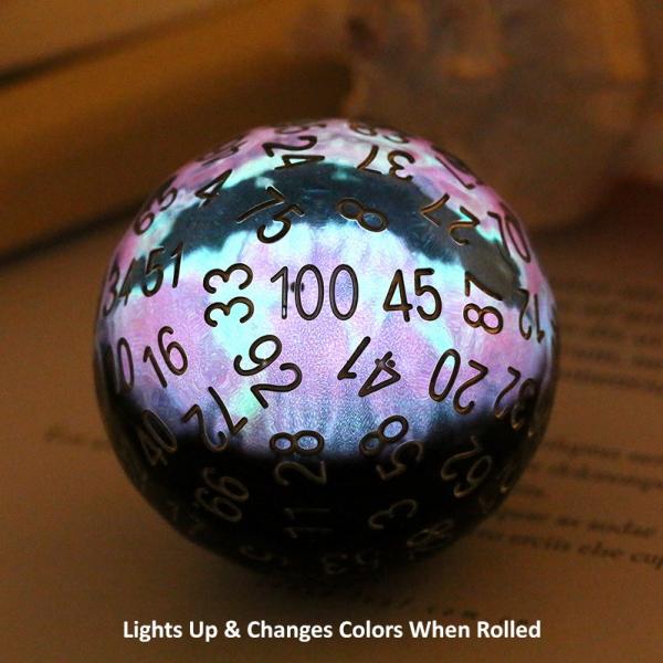 Dice Habit D100 Dice (Dragon Eye) [Red]