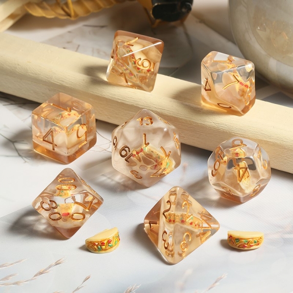 Dice Habit Resin Dice Set (7pcs) [Taco]