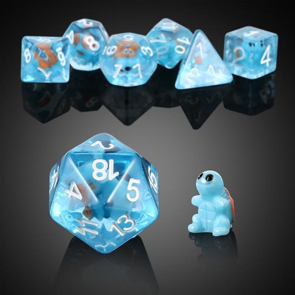 Dice Habit Resin Dice Set (7pcs) [Turtle]