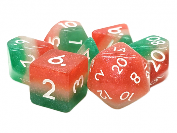 Old School RPG Dice Set: Gradients - Italian Ice (7)