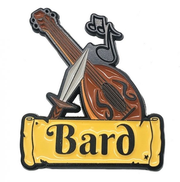 Old School Collectible Pins - Bard