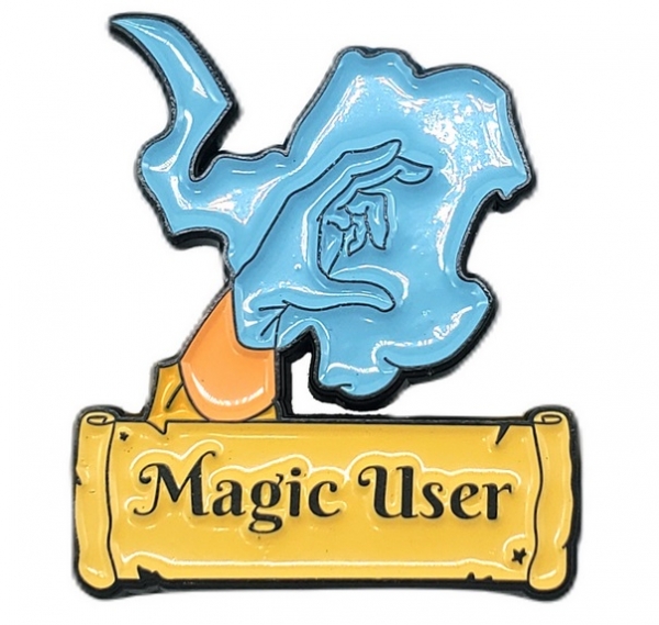 Old School Collectible Pins - Magic User