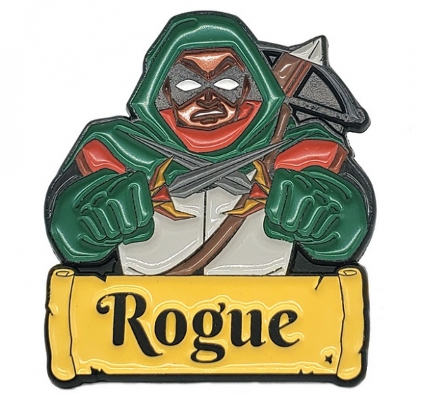 Old School Collectible Pins - Rogue