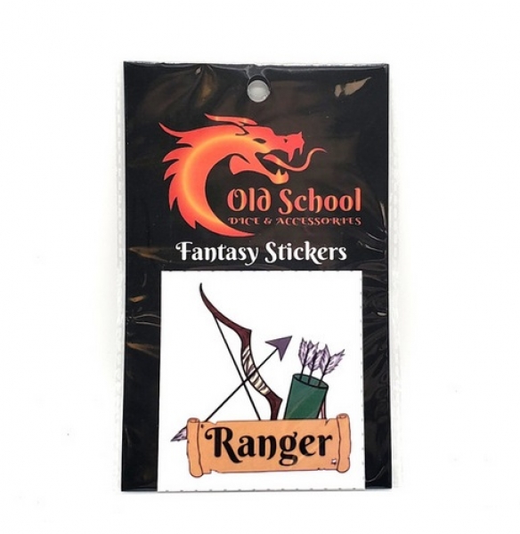 Old School Dice: Fantasy Stickers - Ranger