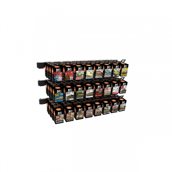 AK-Interactive: EXP MOD 3GEN Acrylics - Sets 3GEN Wargame WW Module (24 ref)