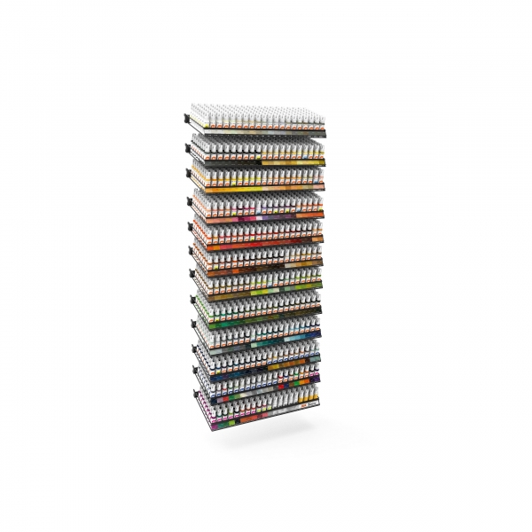 AK-Interactive: EXP MOD 3GEN Acrylics - 236 Generic Colors Module (236 ref)