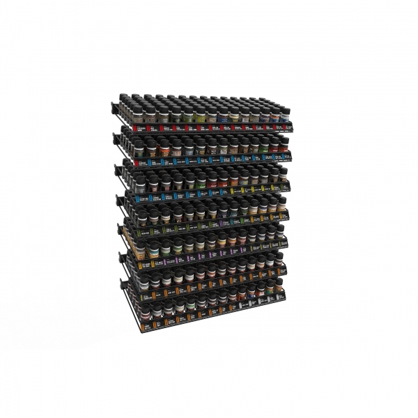 AK-Interactive: EXP MOD Enamel Effects - Weathering Products (enamels) Module (98 ref)