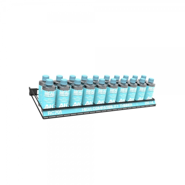 AK-Interactive: EXP MOD Real Colors - Thinner Real Colors 200 Ml. Module (1 ref X 20)