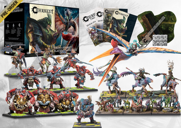 Conquest: Two Player Starter Set - Yoroni vs W’adrhun