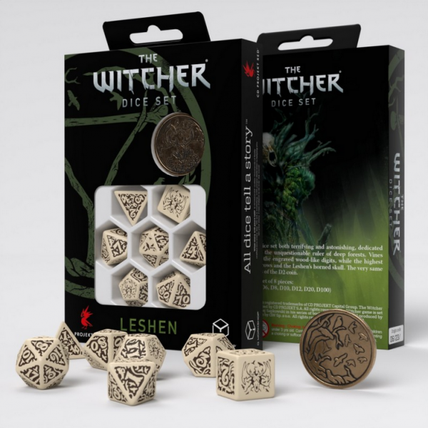 Q-Workshop Witcher Dice Set - Leshen, The Master of Crows