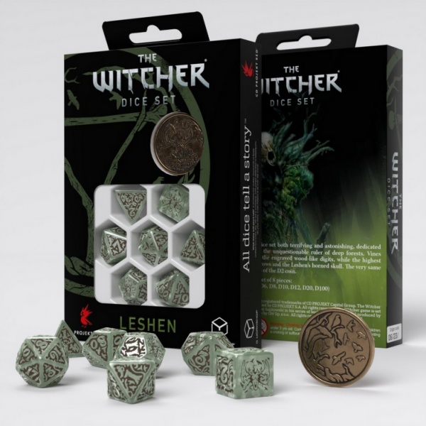 Q-Workshop Witcher Dice Set - Leshen, The Totem Builder
