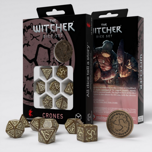 Q-Workshop Witcher Dice Set - Crones Weavess