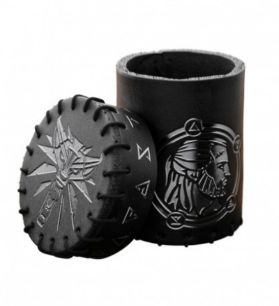 Leather Dice Cups: The Witcher - Geralt, Sword of Destiny