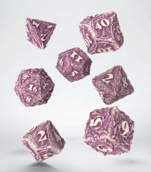 Exotic Dice: Dracopolis - The Yucatan Featherwing Dice Set (7)