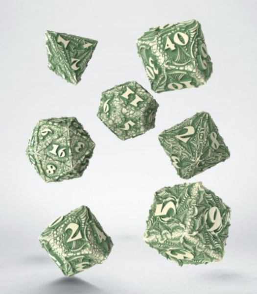 Exotic Dice: Dracopolis - The Andean Longneck Dice Set (7)