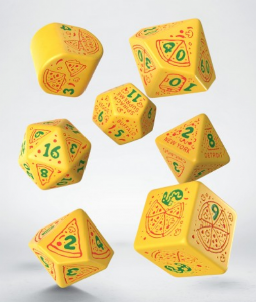 Exotic Dice: Pizza Dice - Margherita (7)