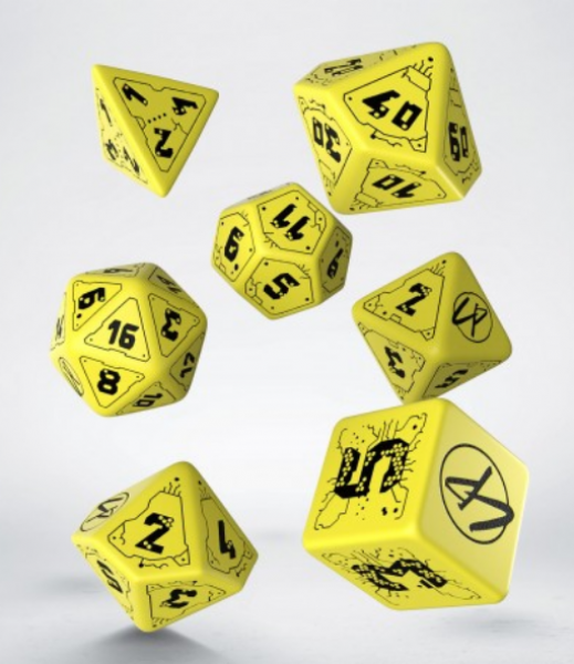 Exotic Dice: Cyberpunk Red - Danger Zone Set (7)